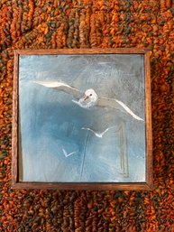 Small Painting Of Seagull
