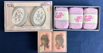 Lot Of 3 Boxes Decorator Soaps.