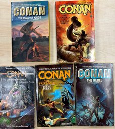 Tor Fantasy & Bantam Books, Conan Series, Vintage Science Fiction Books