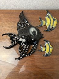 3 Ceramicraft Fish Made In USA
