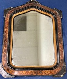 Vintage Wood Framed Mirror