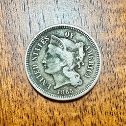 1865 Three Cent Piece