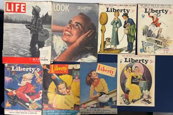 Vintage Magazines 6 Liberty 1 Each Look And Life