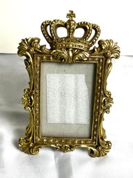 Vintage Gold Crown Frame