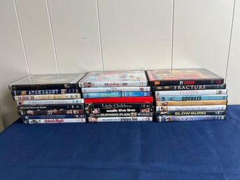 Lot Of 24 Dvds.