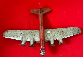 Antique Tin 4 Engine Airplane