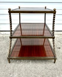 Three Tier Baker Side Table