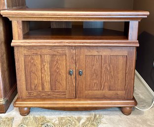 Two Door Corner Console Cabinet