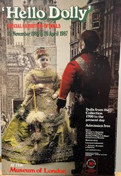 Hello Dolly At The Museum Of London Poster