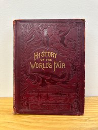 History Of Worlds Fair Book 1893