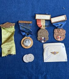 Aerospace Machinists Industrial District Lodge 751 Pins,Medal & Tokens