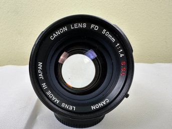 Canon Lens FD 50MM 1:1.4 S.S.C.