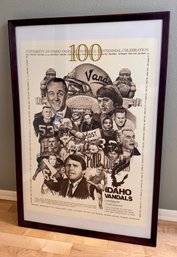 University Of Idaho Vandals 100 Year Celebration Autographed By Michael Reagan & Keith Gilbertson & Others