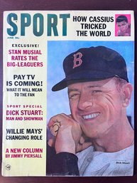 Sport Magazine June 1964 Featuring Stories On Cassius Clay, Willie Mays And Pete Rose.