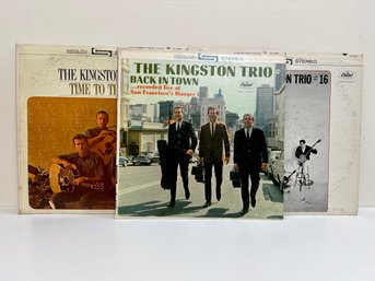 The Kingston Trio: Lot Of 3lps