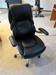True Wellness Leather Office Chair