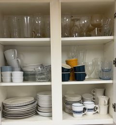 Lot Of Dishes, Glassware & Cups