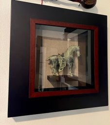 Asian Horse In Shadow Box