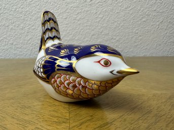 Royal Crown Derby Small Bird Paperweight