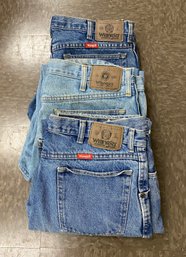 3 Pair Wrangler Jeans