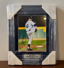 Jamie Moyer Autographed Mariners Hall Of Fame Photograph