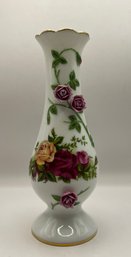 Old Country Rose Bud Vase