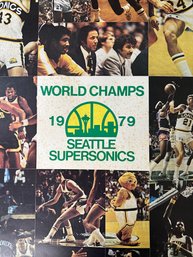 Sonics 1979 World Champs Poster