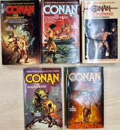 Tor Fantasy, Conan Series, Robert Jordan, Vintage Science Fiction Books
