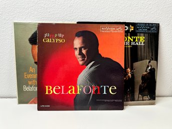 Three Harry Belafonte Lps