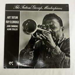 Art Tatum Roy Eldridge Vinyl Lp Promo Stamp