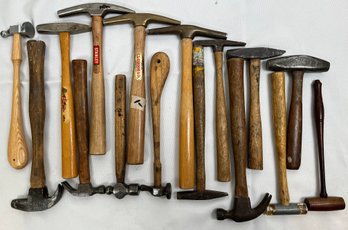 Lot Of Various Hammers.