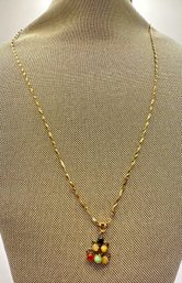 14k Necklace With Pendant