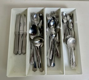 Lot Of Stainless Flatware