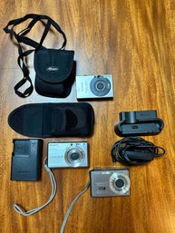 Lot Of 3 Digital Cameras