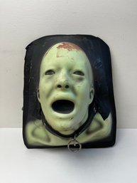 Scary Green Ghost Halloween Display With Neck Attachment