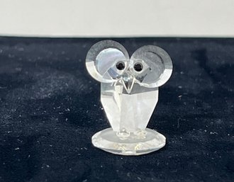 Glass/crystal Owl-no Logo Seen 1'