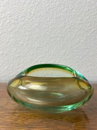 Vintage Murano Glass Ashtray.