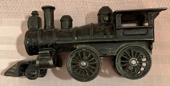 Vintage Cast Iron Train Engine