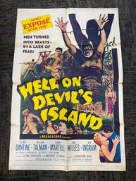 Hell On Devils Island Movie Poster
