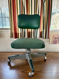 MCM Industrial Green Office Chair