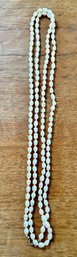 Large Pink Pearl Necklace Strand