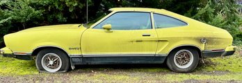 1974 Ford Yellow Mustang II Hatchback