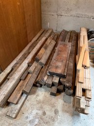 Large Lot Of Old Timber And Flooring
