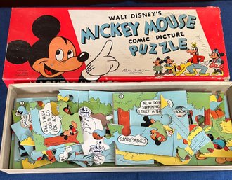 Parker Bros Walt Disney Mickey Mouse Board Game