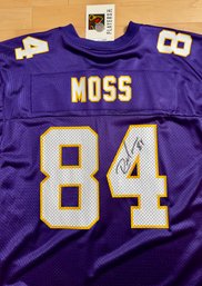 Randy Moss #84 Autographed Jersey