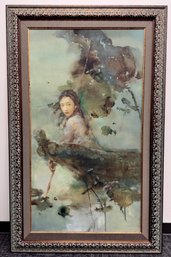 HU JUN DI (CHINESE, B. 1962) ORIGINAL SERIGRAPH