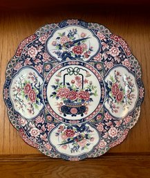 Asian Imari Style Large Plate