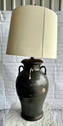 Brown Jug Lamp