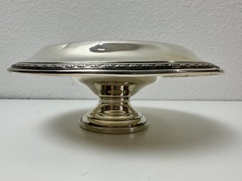 Weighted Sterling Footed Bowl