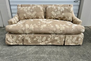 Baker Floral Loveseat